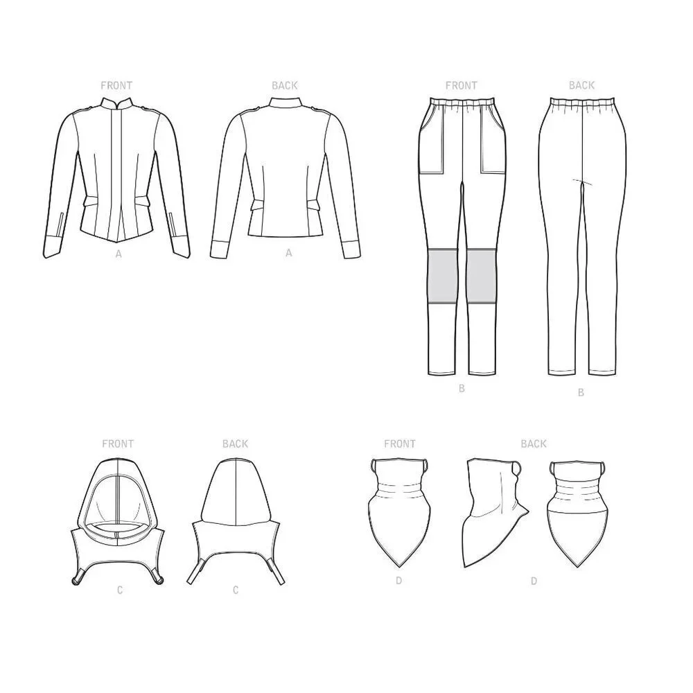 Simplicity Sewing‎ Pattern 11002 9249 Cosplay Costume Size 14-22